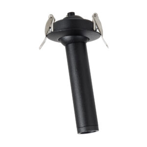 GloboStar® DALE 60371 Χωνευτό LED Κινούμενο Spot Downlight TrimLess Φ6.4cm 5W 500lm 36° AC 220-240V IP20 Φ6.4cm x Υ10cm – Στρόγγυλο – Μαύρο – Θερμό Λευκό 2700K – Bridgelux COB – TÜV Certified Driver – 5 Years Warranty