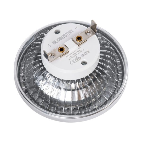 GloboStar® DARKO 60380 Σποτ LED Indirect Anti-Glare AR111 14W 1582lm 40° AC 220-240V IP20 Φ11.1 x Υ6.6cm Θερμό Λευκό 2700K – Bridgelux High Lumen COB Gen2 – TÜV Certified Driver – 5 Years Warranty