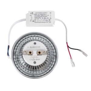 GloboStar® DARKO 60380 Σποτ LED Indirect Anti-Glare AR111 14W 1582lm 40° AC 220-240V IP20 Φ11.1 x Υ6.6cm Θερμό Λευκό 2700K – Bridgelux High Lumen COB Gen2 – TÜV Certified Driver – 5 Years Warranty