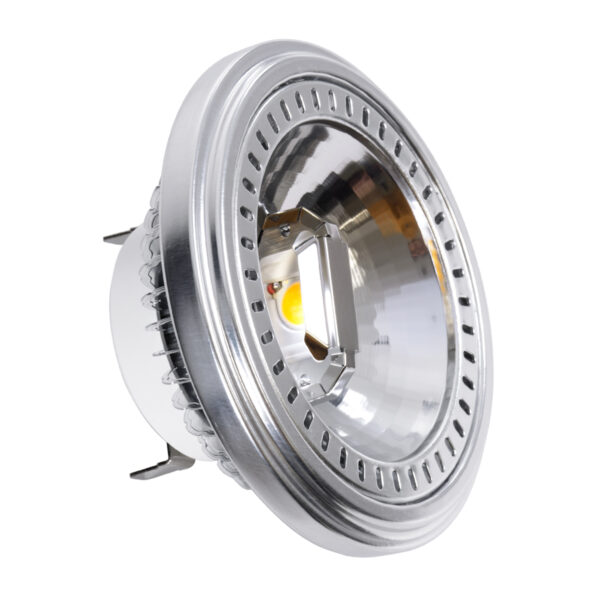 GloboStar® DARKO 60381 Σποτ LED Indirect Anti-Glare AR111 14W 1694lm 40° AC 220-240V IP20 Φ11.1 x Υ6.6cm Ψυχρό Λευκό 6000K Dimmable – Bridgelux High Lumen COB Gen2 – TÜV Certified Driver – 5 Years Warranty