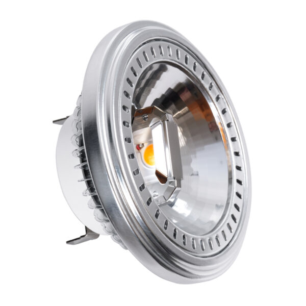 GloboStar® DARKO 60383 Σποτ LED Indirect Anti-Glare AR111 14W 1582lm 40° AC 220-240V IP20 Φ11.1 x Υ6.6cm Θερμό Λευκό 2700K Dimmable – Bridgelux High Lumen COB Gen2 – TÜV Certified Driver – 5 Years Warranty