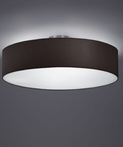 Φωτιστικό Οροφής Trio Lighting E27 Νίκελ Ματ Μεταλλικό 603900302