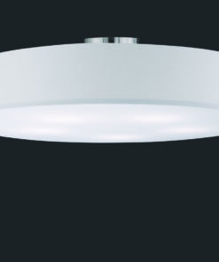 Φωτιστικό Οροφής Trio Lighting   E27 Νίκελ Ματ Μεταλλικό    603900501