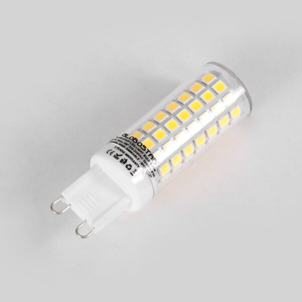 GloboStar® 60390 Λάμπα LED G9 4W 584lm 360° AC 220-240V IP20 Φ1.86 x Υ6.3cm Ψυχρό Λευκό 6000K Dimmable – 3 Years Warranty