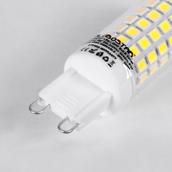 GloboStar® 60390 Λάμπα LED G9 4W 584lm 360° AC 220-240V IP20 Φ1.86 x Υ6.3cm Ψυχρό Λευκό 6000K Dimmable – 3 Years Warranty