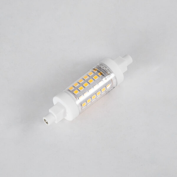 GloboStar® 60394 Λάμπα LED R7S 78mm 7W 819lm 360° AC 220-240V IP20 Φ2 x Υ7.8cm Φυσικό Λευκό 4500K – 3 Years Warranty