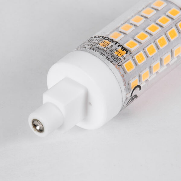 GloboStar® 60395 Λάμπα LED R7S 78mm 7W 791lm 360° AC 220-240V IP20 Φ2 x Υ7.8cm Θερμό Λευκό 2700K – 3 Years Warranty