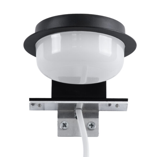 GloboStar® KIARA 60400 Μοντέρνο Φωτιστικό Τοίχου – Απλίκα Καθρέπτη Μπάνιου με 3 Τρόπους Τοποθέτησης LED 5W 560lm 120° AC 220-240V IP44 Μ10 x Π13 x Υ3cm – Φυσικό Λευκό 4500K – Μαύρο – 3 Χρόνια Εγγύηση