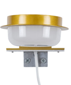 GloboStar® KIARA 60401 Μοντέρνο Φωτιστικό Τοίχου – Απλίκα Καθρέπτη Μπάνιου με 3 Τρόπους Τοποθέτησης LED 5W 560lm 120° AC 220-240V IP44 Μ10 x Π13 x Υ3cm – Φυσικό Λευκό 4500K – Χρυσό – 3 Χρόνια Εγγύηση