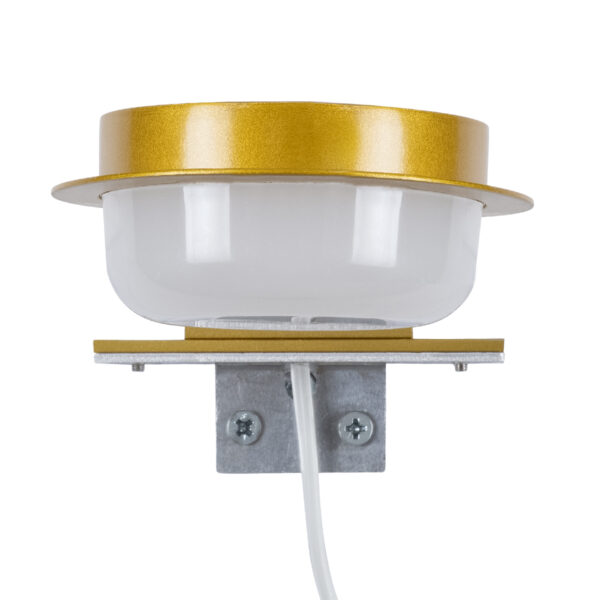 GloboStar® KIARA 60401 Μοντέρνο Φωτιστικό Τοίχου – Απλίκα Καθρέπτη Μπάνιου με 3 Τρόπους Τοποθέτησης LED 5W 560lm 120° AC 220-240V IP44 Μ10 x Π13 x Υ3cm – Φυσικό Λευκό 4500K – Χρυσό – 3 Χρόνια Εγγύηση