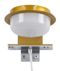 GloboStar® KIARA 60401 Μοντέρνο Φωτιστικό Τοίχου – Απλίκα Καθρέπτη Μπάνιου με 3 Τρόπους Τοποθέτησης LED 5W 560lm 120° AC 220-240V IP44 Μ10 x Π13 x Υ3cm – Φυσικό Λευκό 4500K – Χρυσό – 3 Χρόνια Εγγύηση