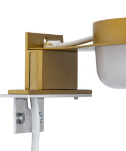GloboStar® KIARA 60401 Μοντέρνο Φωτιστικό Τοίχου – Απλίκα Καθρέπτη Μπάνιου με 3 Τρόπους Τοποθέτησης LED 5W 560lm 120° AC 220-240V IP44 Μ10 x Π13 x Υ3cm – Φυσικό Λευκό 4500K – Χρυσό – 3 Χρόνια Εγγύηση