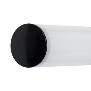 GloboStar® MABEL 60428 Μοντέρνο Φωτιστικό Τοίχου – Απλίκα Καθρέπτη Μπάνιου – Πίνακα LED 12W 1400lm 270° AC 220-240V IP44 Μ60 x Π10 x Υ5cm – Φυσικό Λευκό 4500K – Μαύρο – 3 Years Warranty