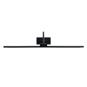 GloboStar® MIRA 60432 Μοντέρνο Φωτιστικό Τοίχου – Απλίκα Καθρέπτη Μπάνιου – Πίνακα LED 12W 1400lm 120° AC 220-240V IP44 Μ60 x Π20 x Υ13cm – Φυσικό Λευκό 4500K – Μαύρο – 3 Χρόνια Εγγύηση