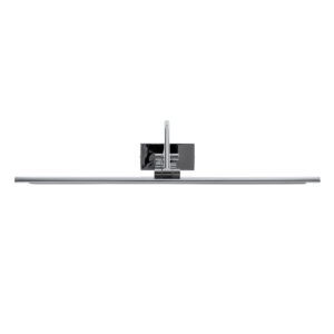 GloboStar® MIRA 60434 Μοντέρνο Φωτιστικό Τοίχου – Απλίκα Καθρέπτη Μπάνιου – Πίνακα LED 12W 1400lm 120° AC 220-240V IP44 Μ60 x Π20 x Υ13cm – Φυσικό Λευκό 4500K – Χρώμιο Νίκελ – 3 Χρόνια Εγγύηση