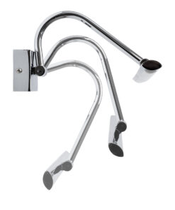 GloboStar® MIRA 60434 Μοντέρνο Φωτιστικό Τοίχου – Απλίκα Καθρέπτη Μπάνιου – Πίνακα LED 12W 1400lm 120° AC 220-240V IP44 Μ60 x Π20 x Υ13cm – Φυσικό Λευκό 4500K – Χρώμιο Νίκελ – 3 Χρόνια Εγγύηση