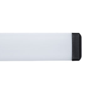 GloboStar® RENATA 60440 Μοντέρνο Φωτιστικό Τοίχου – Απλίκα Καθρέπτη Μπάνιου – Πίνακα LED 12W 1400lm 210° AC 220-240V IP44 Μ60 x Π4 x Υ5.5cm – Φυσικό Λευκό 4500K – Μαύρο – 3 Χρόνια Εγγύηση