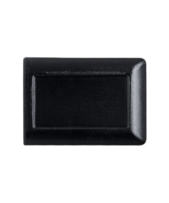 GloboStar® RENATA 60440 Μοντέρνο Φωτιστικό Τοίχου – Απλίκα Καθρέπτη Μπάνιου – Πίνακα LED 12W 1400lm 210° AC 220-240V IP44 Μ60 x Π4 x Υ5.5cm – Φυσικό Λευκό 4500K – Μαύρο – 3 Χρόνια Εγγύηση