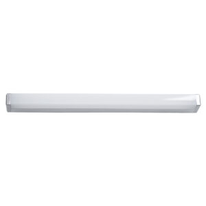 GloboStar® RENATA 60442 Μοντέρνο Φωτιστικό Τοίχου – Απλίκα Καθρέπτη Μπάνιου – Πίνακα LED 12W 1400lm 210° AC 220-240V IP44 Μ60 x Π4 x Υ5.5cm – Φυσικό Λευκό 4500K – Χρώμιο Νίκελ – 3 Χρόνια Εγγύηση