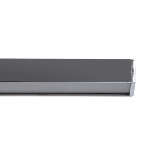 GloboStar® ROSA 60451 Μοντέρνο Φωτιστικό Τοίχου – Απλίκα Καθρέπτη Μπάνιου – Πίνακα LED 12W 1400lm 120° AC 220-240V IP44 Μ60 x Π15 x Υ7cm – Φυσικό Λευκό 4500K – Χρώμιο Νίκελ – 3 Years Warranty