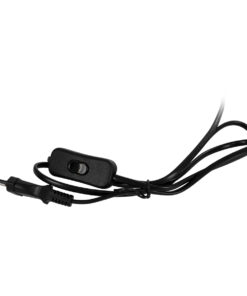 GloboStar® CORNELIE 60460 Επιτραπέζιο Φωτιστικό LED CCT 18W 1980lm 200° AC 220-240V – Εναλλαγή Φωτισμού μέσω Διακόπτη On/Off All In One Ψυχρό 6000k+Φυσικό 4500k+Θερμό 2700k Μ18 x Π10 x Υ36cm – Mαύρο – 3 Χρόνια Εγγύηση