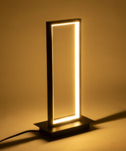 GloboStar® CORNELIE 60460 Επιτραπέζιο Φωτιστικό LED CCT 18W 1980lm 200° AC 220-240V – Εναλλαγή Φωτισμού μέσω Διακόπτη On/Off All In One Ψυχρό 6000k+Φυσικό 4500k+Θερμό 2700k Μ18 x Π10 x Υ36cm – Mαύρο – 3 Χρόνια Εγγύηση