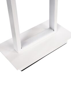 GloboStar® CORNELIE 60461 Επιτραπέζιο Φωτιστικό LED CCT 18W 1980lm 200° AC 220-240V – Εναλλαγή Φωτισμού μέσω Διακόπτη On/Off All In One Ψυχρό 6000k+Φυσικό 4500k+Θερμό 2700k Μ18 x Π10 x Υ36cm – Λευκό – 3 Χρόνια Εγγύηση