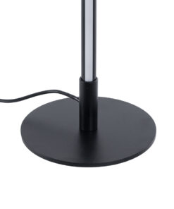 GloboStar® DALUMA 60467 Επιτραπέζιο Φωτιστικό LED CCT 8W 880lm 200° AC 220-240V – Εναλλαγή Φωτισμού μέσω On/Off All In One Ψυχρό 6000k+Φυσικό 4500k+Θερμό 2700k Μ15 x Π15 x Υ46cm – Mαύρο – 3 Χρόνια Εγγύηση