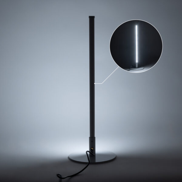 GloboStar® DALUMA 60468 Επιτραπέζιο Φωτιστικό LED CCT 8W 880lm 200° AC 220-240V – Εναλλαγή Φωτισμού μέσω On/Off All In One Ψυχρό 6000k+Φυσικό 4500k+Θερμό 2700k Μ15 x Π15 x Υ46cm – Λευκό – 3 Χρόνια Εγγύηση