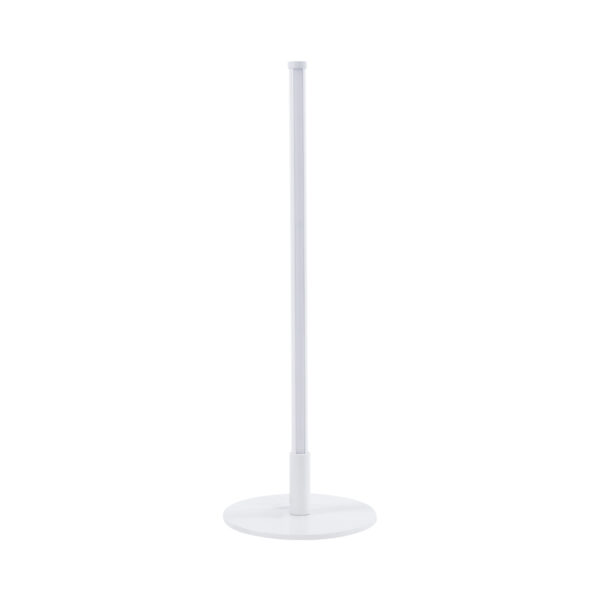 GloboStar® DALUMA 60468 Επιτραπέζιο Φωτιστικό LED CCT 8W 880lm 200° AC 220-240V – Εναλλαγή Φωτισμού μέσω On/Off All In One Ψυχρό 6000k+Φυσικό 4500k+Θερμό 2700k Μ15 x Π15 x Υ46cm – Λευκό – 3 Χρόνια Εγγύηση