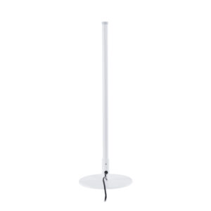 GloboStar® DALUMA 60468 Επιτραπέζιο Φωτιστικό LED CCT 8W 880lm 200° AC 220-240V – Εναλλαγή Φωτισμού μέσω On/Off All In One Ψυχρό 6000k+Φυσικό 4500k+Θερμό 2700k Μ15 x Π15 x Υ46cm – Λευκό – 3 Χρόνια Εγγύηση