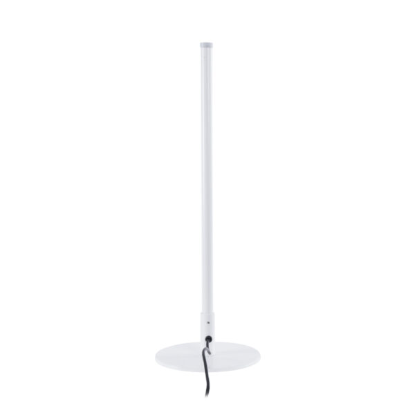 GloboStar® DALUMA 60468 Επιτραπέζιο Φωτιστικό LED CCT 8W 880lm 200° AC 220-240V – Εναλλαγή Φωτισμού μέσω On/Off All In One Ψυχρό 6000k+Φυσικό 4500k+Θερμό 2700k Μ15 x Π15 x Υ46cm – Λευκό – 3 Χρόνια Εγγύηση