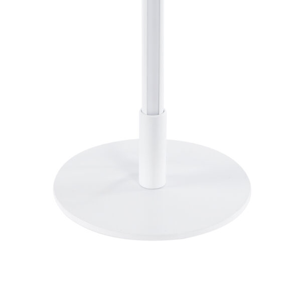 GloboStar® DALUMA 60468 Επιτραπέζιο Φωτιστικό LED CCT 8W 880lm 200° AC 220-240V – Εναλλαγή Φωτισμού μέσω On/Off All In One Ψυχρό 6000k+Φυσικό 4500k+Θερμό 2700k Μ15 x Π15 x Υ46cm – Λευκό – 3 Χρόνια Εγγύηση