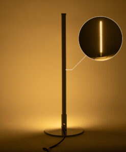 GloboStar® DALUMA 60468 Επιτραπέζιο Φωτιστικό LED CCT 8W 880lm 200° AC 220-240V – Εναλλαγή Φωτισμού μέσω On/Off All In One Ψυχρό 6000k+Φυσικό 4500k+Θερμό 2700k Μ15 x Π15 x Υ46cm – Λευκό – 3 Χρόνια Εγγύηση