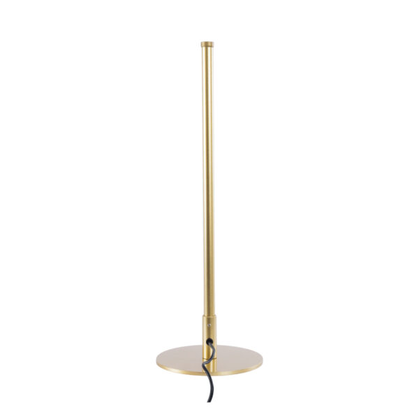 GloboStar® DALUMA 60469 Επιτραπέζιο Φωτιστικό LED CCT 8W 880lm 200° AC 220-240V – Εναλλαγή Φωτισμού μέσω On/Off All In One Ψυχρό 6000k+Φυσικό 4500k+Θερμό 2700k Μ15 x Π15 x Υ46cm – Χρυσό – 3 Χρόνια Εγγύηση