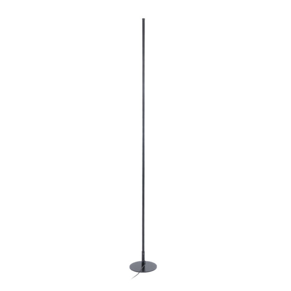 GloboStar® DALUMA 60470 Επιδαπέδιο Φωτιστικό LED CCT 24W 2640lm 200° AC 220-240V – Εναλλαγή Φωτισμού μέσω On/Off All In One Ψυχρό 6000k+Φυσικό 4500k+Θερμό 2700k Μ18 x Π18 x Υ160cm – Μαύρο – 3 Χρόνια Εγγύηση