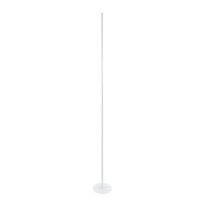 GloboStar® DALUMA 60471 Επιδαπέδιο Φωτιστικό LED CCT 24W 2640lm 200° AC 220-240V – Εναλλαγή Φωτισμού μέσω On/Off All In One Ψυχρό 6000k+Φυσικό 4500k+Θερμό 2700k Μ18 x Π18 x Υ160cm – Λευκό – 3 Χρόνια Εγγύηση