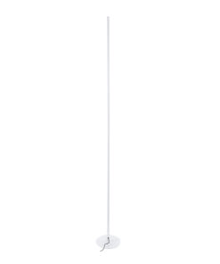 GloboStar® DALUMA 60471 Επιδαπέδιο Φωτιστικό LED CCT 24W 2640lm 200° AC 220-240V – Εναλλαγή Φωτισμού μέσω On/Off All In One Ψυχρό 6000k+Φυσικό 4500k+Θερμό 2700k Μ18 x Π18 x Υ160cm – Λευκό – 3 Χρόνια Εγγύηση
