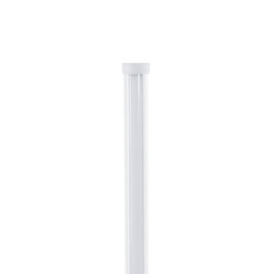 GloboStar® DALUMA 60471 Επιδαπέδιο Φωτιστικό LED CCT 24W 2640lm 200° AC 220-240V – Εναλλαγή Φωτισμού μέσω On/Off All In One Ψυχρό 6000k+Φυσικό 4500k+Θερμό 2700k Μ18 x Π18 x Υ160cm – Λευκό – 3 Χρόνια Εγγύηση