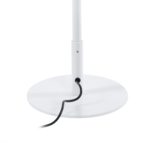 GloboStar® DALUMA 60471 Επιδαπέδιο Φωτιστικό LED CCT 24W 2640lm 200° AC 220-240V – Εναλλαγή Φωτισμού μέσω On/Off All In One Ψυχρό 6000k+Φυσικό 4500k+Θερμό 2700k Μ18 x Π18 x Υ160cm – Λευκό – 3 Χρόνια Εγγύηση