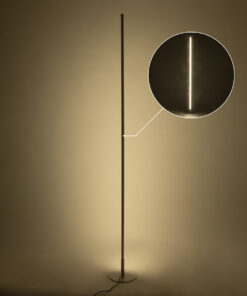 GloboStar® DALUMA 60471 Επιδαπέδιο Φωτιστικό LED CCT 24W 2640lm 200° AC 220-240V – Εναλλαγή Φωτισμού μέσω On/Off All In One Ψυχρό 6000k+Φυσικό 4500k+Θερμό 2700k Μ18 x Π18 x Υ160cm – Λευκό – 3 Χρόνια Εγγύηση