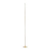 GloboStar® DALUMA 60472 Επιδαπέδιο Φωτιστικό LED CCT 24W 2640lm 200° AC 220-240V – Εναλλαγή Φωτισμού μέσω On/Off All In One Ψυχρό 6000k+Φυσικό 4500k+Θερμό 2700k Μ18 x Π18 x Υ160cm – Χρυσό – 3 Χρόνια Εγγύηση