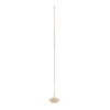 GloboStar® DALUMA 60472 Επιδαπέδιο Φωτιστικό LED CCT 24W 2640lm 200° AC 220-240V – Εναλλαγή Φωτισμού μέσω On/Off All In One Ψυχρό 6000k+Φυσικό 4500k+Θερμό 2700k Μ18 x Π18 x Υ160cm – Χρυσό – 3 Χρόνια Εγγύηση
