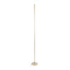 GloboStar® DALUMA 60472 Επιδαπέδιο Φωτιστικό LED CCT 24W 2640lm 200° AC 220-240V – Εναλλαγή Φωτισμού μέσω On/Off All In One Ψυχρό 6000k+Φυσικό 4500k+Θερμό 2700k Μ18 x Π18 x Υ160cm – Χρυσό – 3 Χρόνια Εγγύηση
