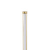 GloboStar® DALUMA 60472 Επιδαπέδιο Φωτιστικό LED CCT 24W 2640lm 200° AC 220-240V – Εναλλαγή Φωτισμού μέσω On/Off All In One Ψυχρό 6000k+Φυσικό 4500k+Θερμό 2700k Μ18 x Π18 x Υ160cm – Χρυσό – 3 Χρόνια Εγγύηση
