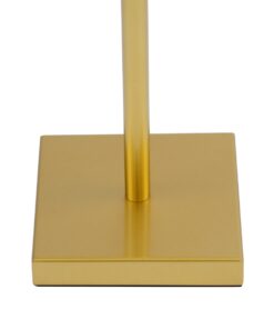 GloboStar® NEGA 60479 Μοντέρνο Επιδαπέδιο Φωτιστικό LED 2.2W 154lm 360° DC 5V Επαναφορτιζόμενο με Μπαταρία Li-ion 4000mAh – Διακόπτη Αφής – Θερμό Λευκό 2700K – Dimmable – D10 x H135cm – Χρυσό – 2 Years Warranty