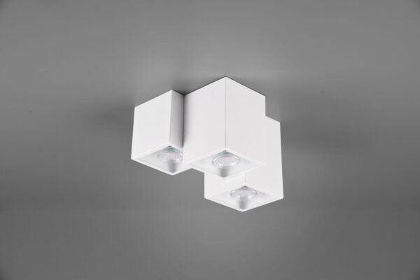 Φωτιστικό Οροφής Trio Lighting   GU10 Λευκό Ματ Μεταλλικό    604900331
