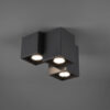 Φωτιστικό Οροφής Trio Lighting   GU10 Μαύρο Ματ Μεταλλικό    604900332