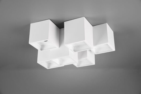 Φωτιστικό Οροφής Trio Lighting   GU10 Λευκό Ματ Μεταλλικό    604900631