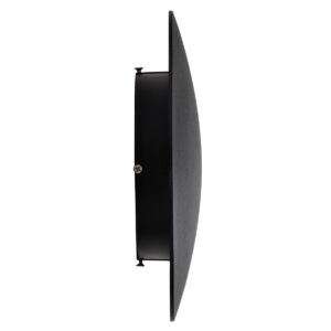 GloboStar® HELIO-R 60494 Φωτιστικό Τοίχου – Απλίκα Αρχιτεκτονικού Φωτισμού Εσωτερικού/Εξωτερικού Χώρου LED 12W 1440lm 120° x 360° AC 220-240V Αδιάβροχο IP65 Φ26 x Π5cm – Φυσικό Λευκό 4500K – Μαύρο – Στρόγγυλο – Bridgelux Chip – 3 Years Warranty